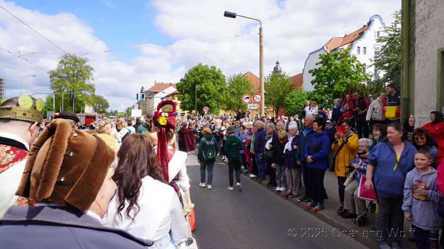 55000 Menschen verfolgen den Umzug in Gotha